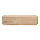 Modern European furniture - 2-Drawer Wooden Coffee Table - www.oroa.com