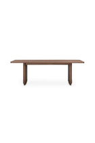 Modern European furniture - Rectangular Oak Dining Table - www.oroa.com