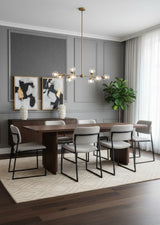 Modern European furniture - Rectangular Oak Dining Table - www.oroa.com