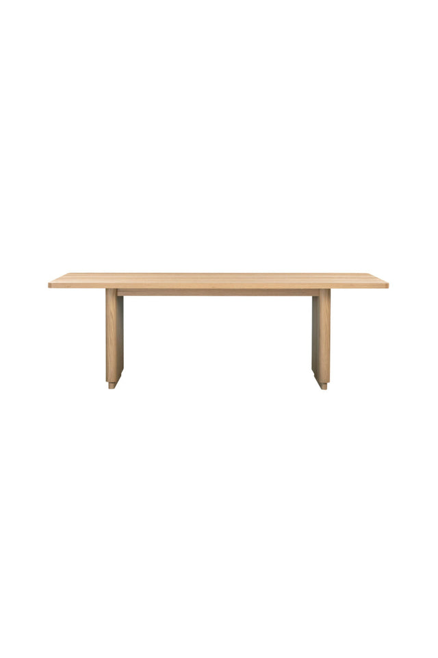 Modern European furniture - Rectangular Oak Dining Table - www.oroa.com