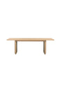 Modern European furniture - Rectangular Oak Dining Table - www.oroa.com