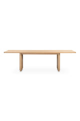 Modern European furniture - Rectangular Oak Dining Table - www.oroa.com