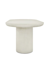 Modern European furniture - Cream Concrete Dining Table - www.oroa.com