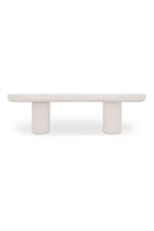 Modern European furniture - Indoor/Outdoor Concrete Bench - www.oroa.com