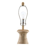 Modern European furniture - White Linen Accent Table Lamp - www.oroa.com