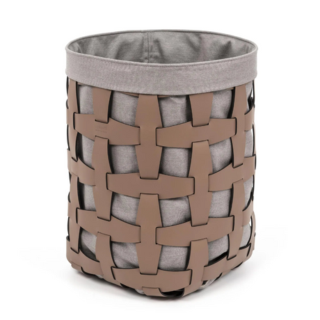Woven Leather Outdoor Basket | Pinetti Hook | OROA.com