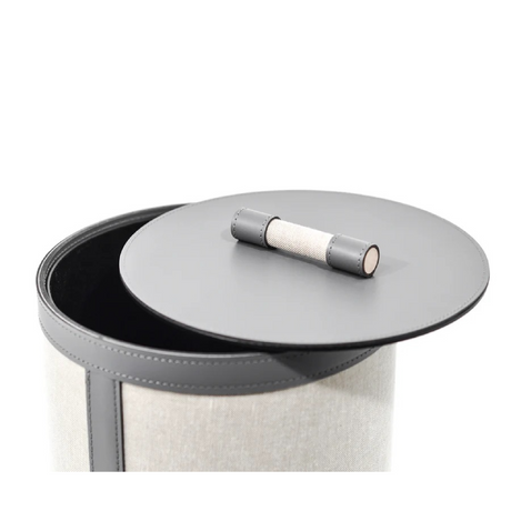 Cotton Upholstered Paper Bin | Pinetti Penelope | OROA.com