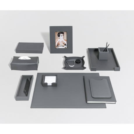 Leather Square Pencil Cup | Pinetti | OROA.com