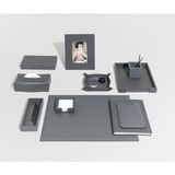 Calf Leather Lidded Box L | Pinetti | OROA.com