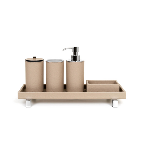 Waterproof Leather Soap Dispenser | Pinetti Poseidon | OROA.com