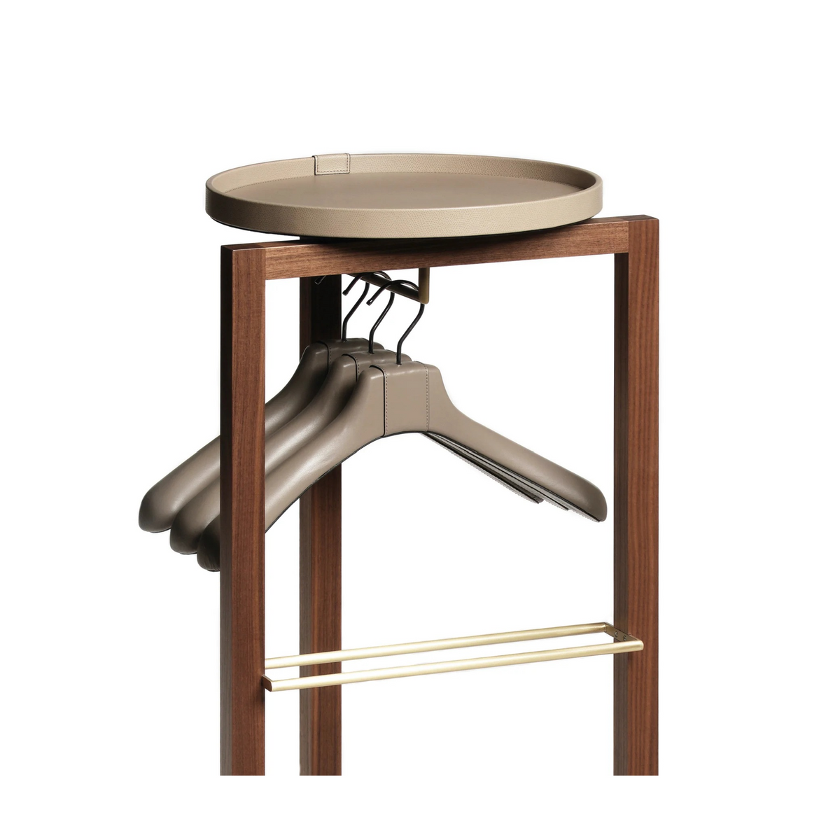 Leather Trays Valet Stand | Pinetti Achille | OROA.com