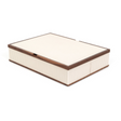 Walnut Wood Rectangular Box | Pinetti Astrea | OROA.com