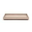 Metal Feet Leather Tray | Pinetti Tudor | OROA.com