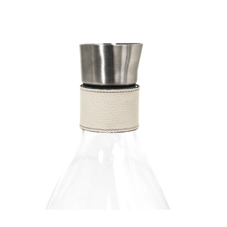 Leather Covered Decanter | Pinetti | OROA.com
