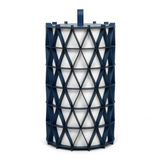 Cylindrical Leather Outdoor Lantern | Pinetti Arena | OROA.com