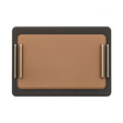 Leather Rectangular Decorative Tray | Pinetti Este | OROA.com