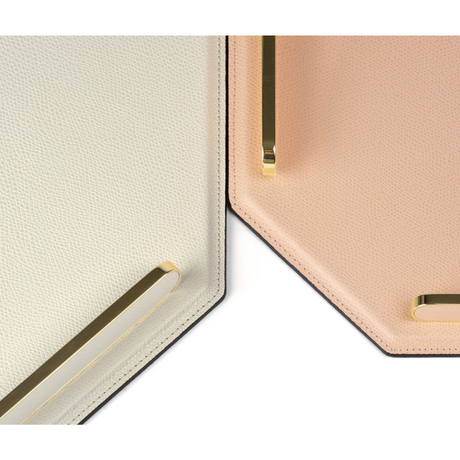 Leather Octagonal Decorative Tray | Pinetti Este | OROA.com