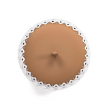 Woven Leather Floor Lantern | Pinetti Almeria | OROA.com