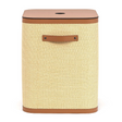 Straw Square Laundry Basket | Pinetti Aurora | Italianfuniture.com