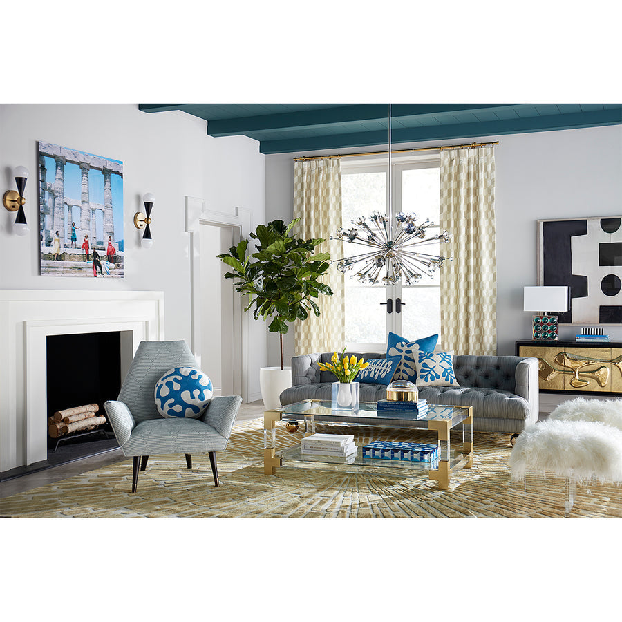 Two-Tier Glass Cocktail Table | Jonathan Adler Jacques | Oroa.com