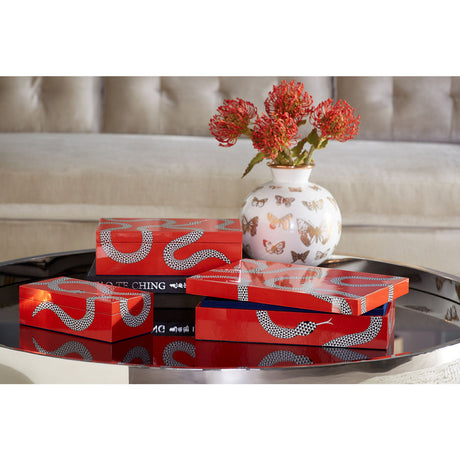 Orange Lacquer Box | Jonathan Adler Eden | Oroa.com
