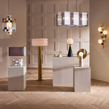 Conical Black Marble Table Lamp | Jonathan Adler Apex | Oroa.com