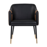 Leather-Inspired Dining Chair by Splendido Carter, alternate view 3