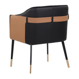 Leather-Inspired Dining Chair by Splendido Carter, alternate view 5