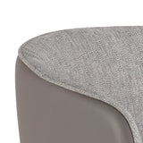 Taupe Leather Counter Stool by Splendido Asher, alternate view 6