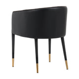 Fabric & Leather Dining Armchair by Splendido Asher Dining Chair, alternate view 18