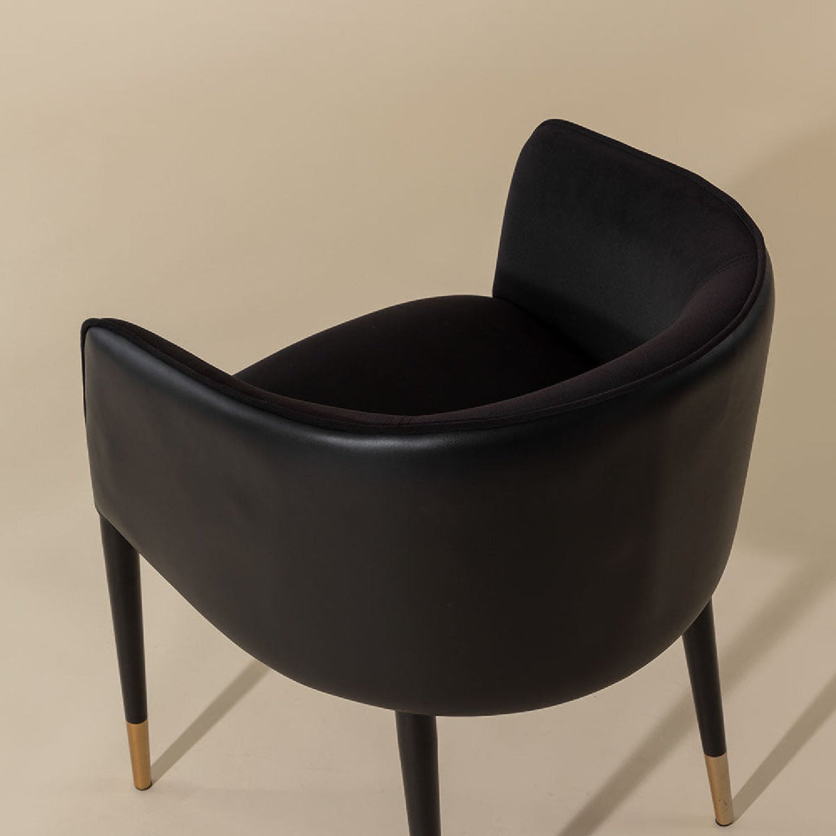 Fabric & Leather Dining Armchair by Splendido Asher Dining Chair, alternate view 24