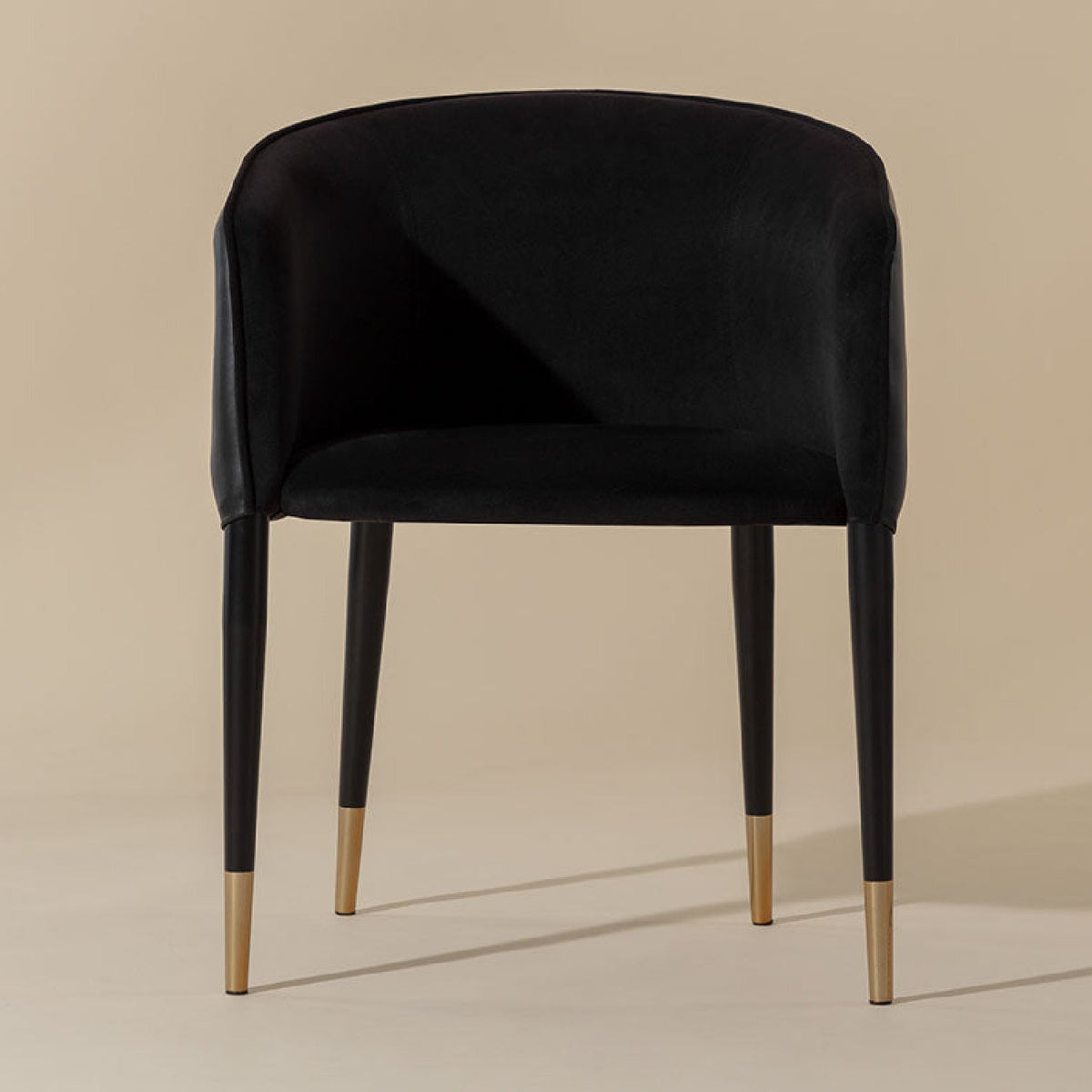 Fabric & Leather Dining Armchair by Splendido Asher Dining Chair, alternate view 22
