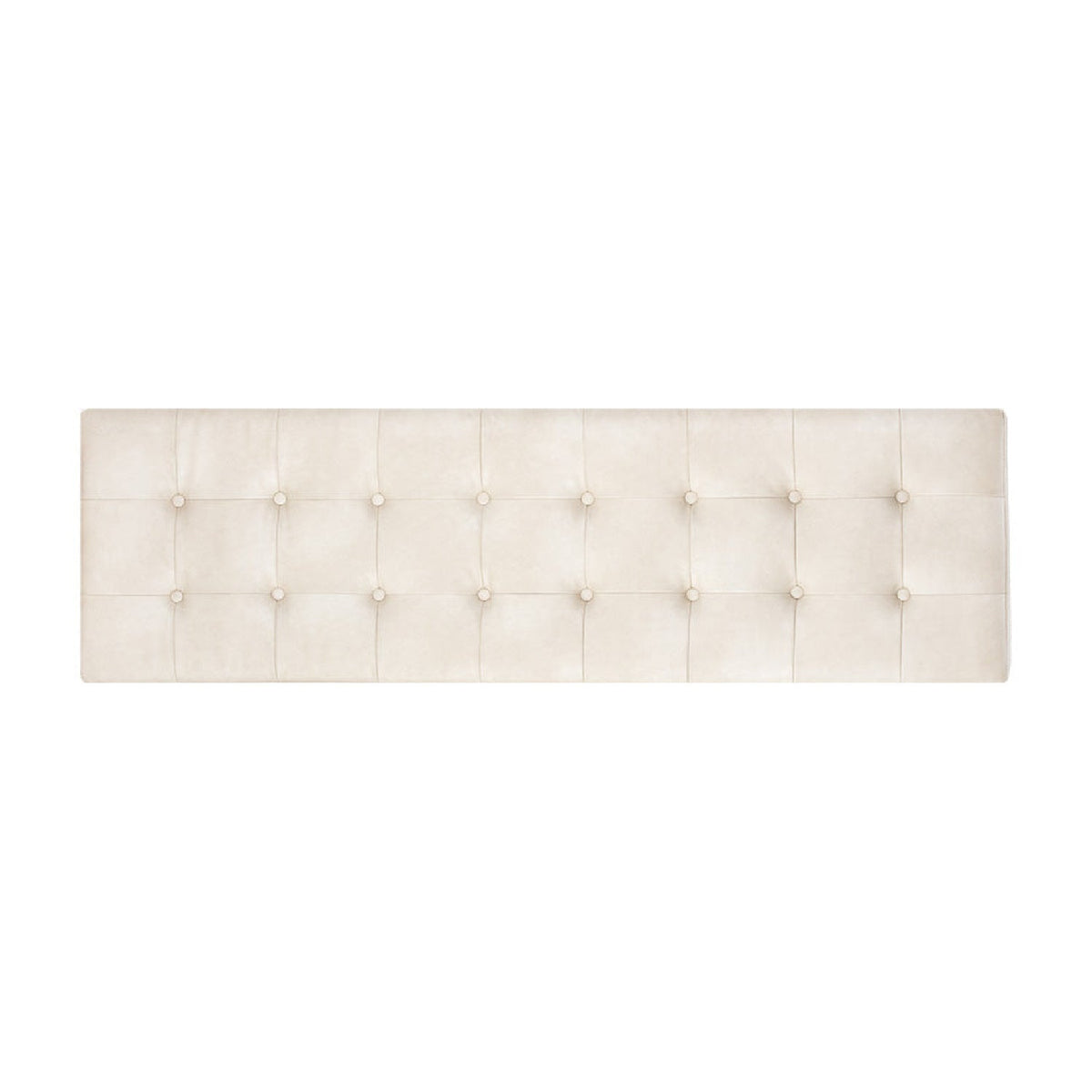 Button Tufted Leather Bench by Splendido Kenji, alternate view 4