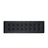 Button Tufted Leather Bench by Splendido Kenji, alternate view 12