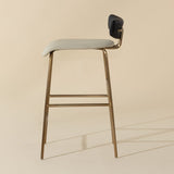 Leather Inspired Counter Stool by Splendido Lorelei, alternate view 5