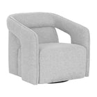 Fabric Upholstered Swivel Lounge Chair by Splendido Kendrick Accent Chair