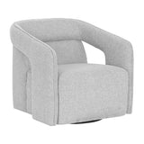 Fabric Upholstered Swivel Lounge Chair by Splendido Kendrick Accent Chair