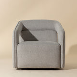 Fabric Upholstered Swivel Lounge Chair by Splendido Kendrick Accent Chair, alternate view 3