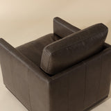 Track-Armed Swivel Lounge Chair by Splendido Portman Accent Chair, alternate view 21
