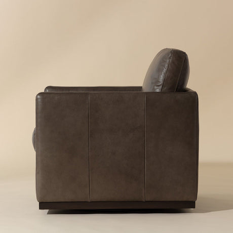 Track-Armed Swivel Lounge Chair by Splendido Portman Accent Chair, alternate view 22