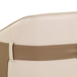 Two-Toned Leather Bar Stool by Splendido Carter Barstool, alternate view 6