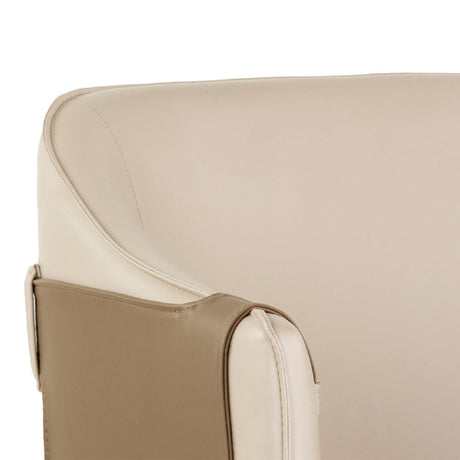 Two-Toned Leather Bar Stool by Splendido Carter Barstool, alternate view 8