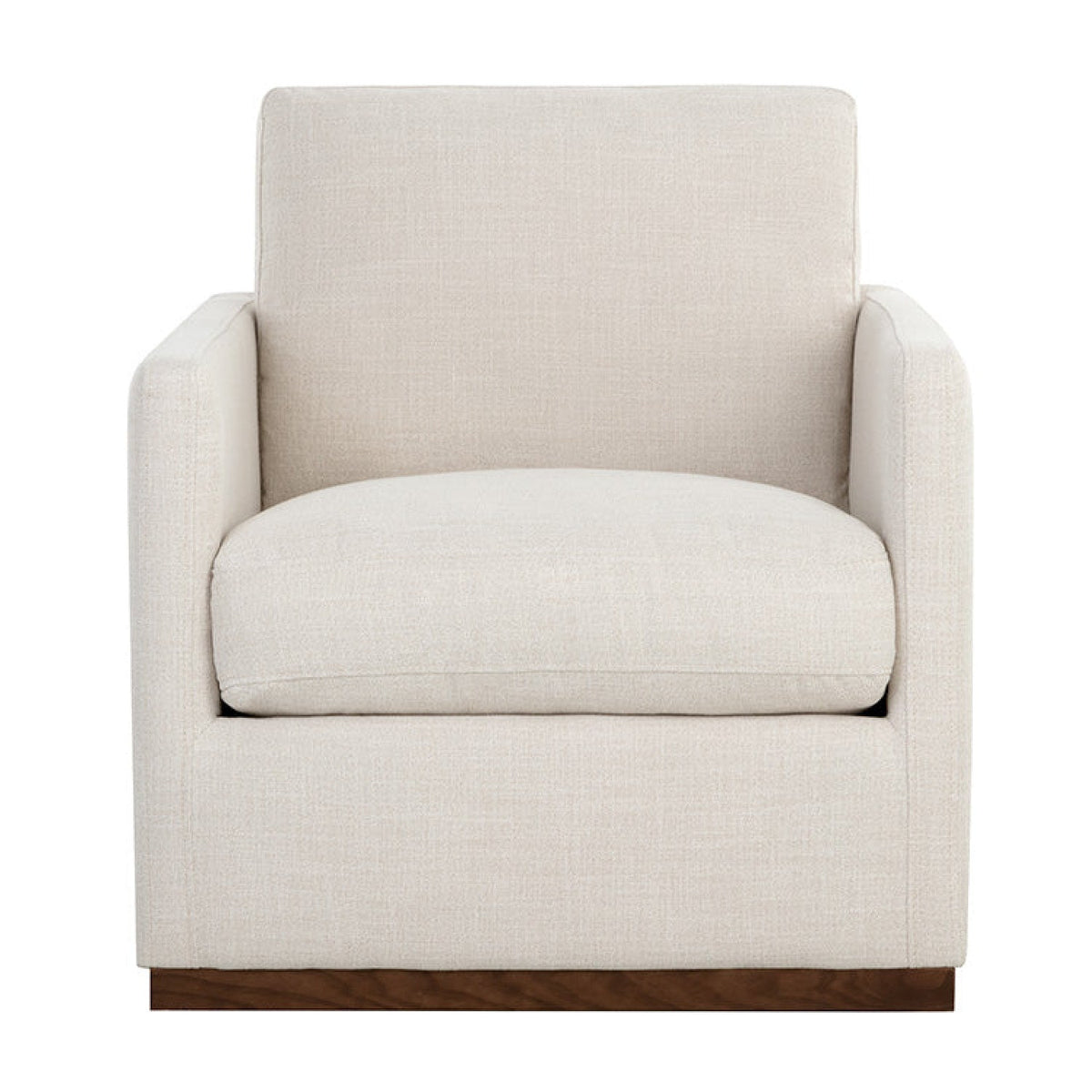 Track-Armed Swivel Lounge Chair by Splendido Portman Accent Chair