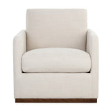 Track-Armed Swivel Lounge Chair by Splendido Portman Accent Chair