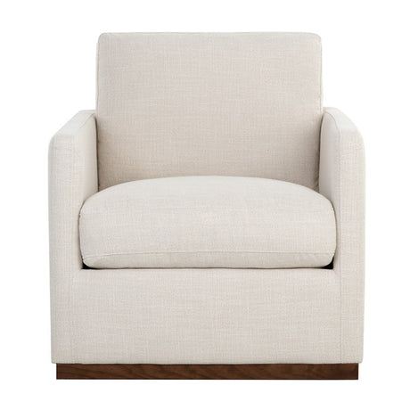 Track-Armed Swivel Lounge Chair by Splendido Portman Accent Chair