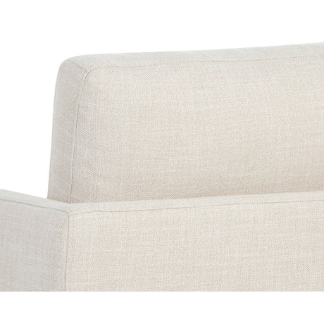 Track-Armed Swivel Lounge Chair by Splendido Portman Accent Chair, alternate view 7