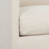 Track-Armed Swivel Lounge Chair by Splendido Portman Accent Chair, alternate view 5