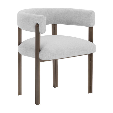 Curved Wood Frame Dining Armchair by Splendido Mae Dining Chair, alternate view 12