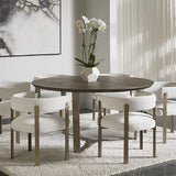 Curved Wood Frame Dining Armchair by Splendido Mae Dining Chair, alternate view 13