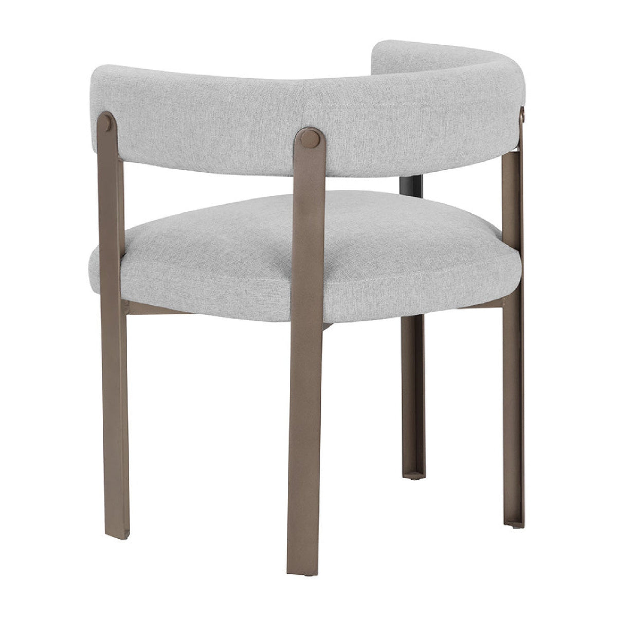 Curved Wood Frame Dining Armchair by Splendido Mae Dining Chair, alternate view 16